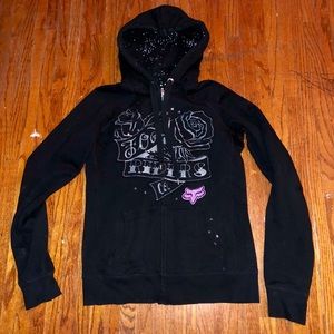 Fox Zip Up Sweatshirt